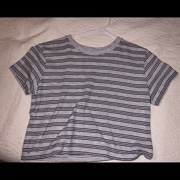 Brandy Melville Tops - Brandy melvillle striped crop top